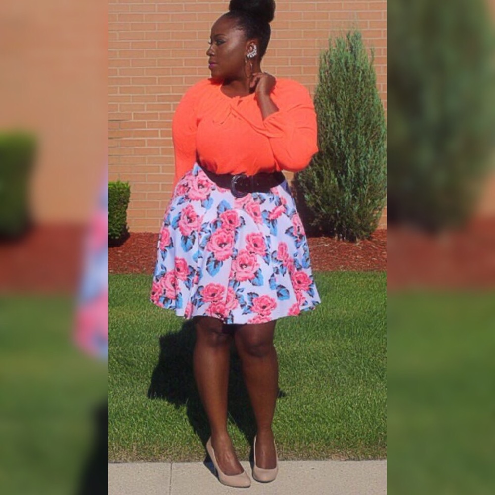 Floral Skirt - Picture 2 of 3